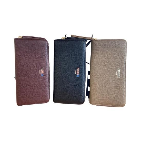Immagine di Pash Bag PORTAFOGLI DONNA A 3 COMPARTI CHIUSO con ZIP 8 card BRIGITTE