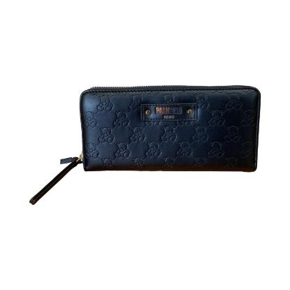Immagine di Pash Bag PORTAFOGLI DONNA A 3 COMPARTI CHIUSO con ZIP 8 card black BRIGITTE
