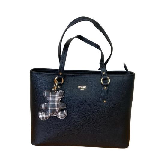 Immagine di PASH BAG Borsa donna shopper Grande rettangolare da spalla chiusa con zip JANINE