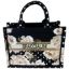 Immagine di BRACCIALINI Borsa Shopper Media da braccio con tracolla e pochette NERO B19281