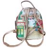 Immagine di BRACCIALINI Borsa donna Zaino Medio da spalla /spalline regolabili Napoli B19166