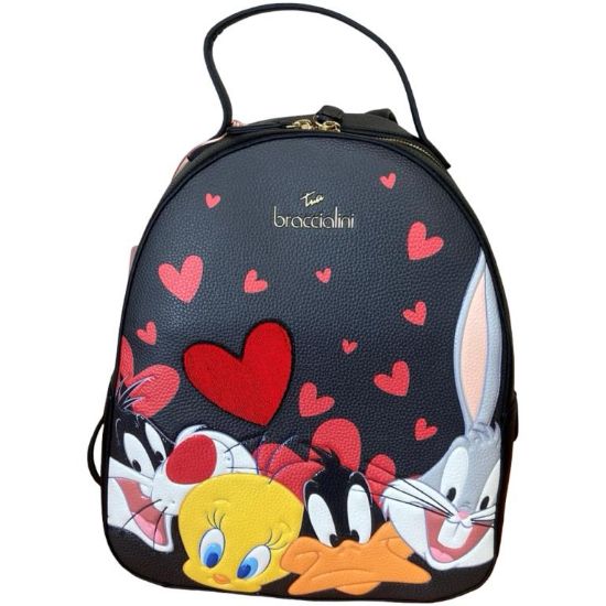 Immagine di BRACCIALINI Borsa donna Zaino Medio da spalla personaggi Looney Tunes LT318
