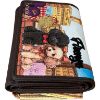 Immagine di BRACCIALINI CARTOLINE PORTAFOGLI MEDIO CLASSICO 7 CARD+SPICCI FIRENZE B19170