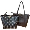 Immagine di BRACCIALINI  borsa donna shopper REVERSIBILE da spalla + astuccio Estraib B19323