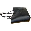 Immagine di BRACCIALINI  borsa donna shopper REVERSIBILE da spalla + astuccio NERO B19323