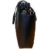 Immagine di BRACCIALINI  borsa donna shopper REVERSIBILE da spalla + astuccio NERO B19323