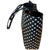 Immagine di BRACCIALINI  borsa donna shopper REVERSIBILE da spalla + astuccio NERO B19323