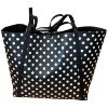 Immagine di BRACCIALINI  borsa donna shopper REVERSIBILE da spalla + astuccio NERO B19323