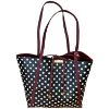 Immagine di BRACCIALINI  borsa donna shopper REVERSIBILE da spalla + astuccio B19323
