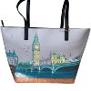 Immagine di BRACCIALINI Borsa Donna Shopper grande da spalla Londra Big Ban DOG B19164