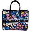 Immagine di BRACCIALINI Borsa Shopper Media da braccio Chiusa cn zip e tracolla FIORI B19290