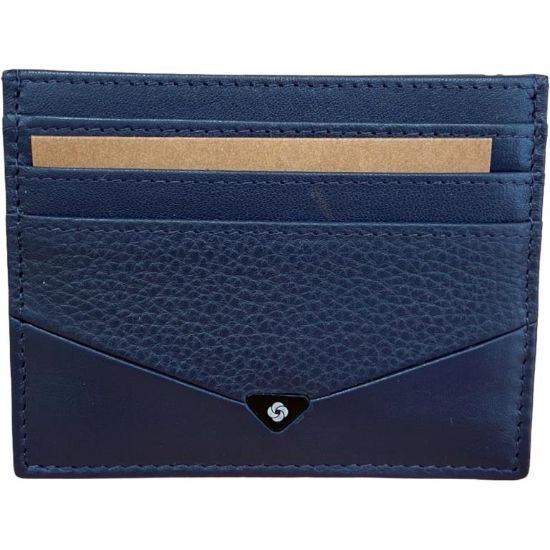 Immagine di SAMSONITE BUSTINA PIATTA IN PELLE PORTA DOCUMENTI E 6 CARTE DI CREDITO KW0732