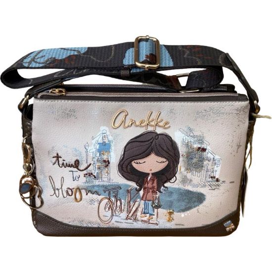 Immagine di ANEKKE Borsa Donna Sacca Media da spalla con tracolla e divisori 43703184