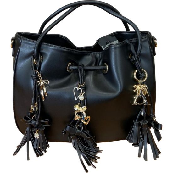 Immagine di L'Atelier du Sac BORSA DONNA Shopper da braccio con tracolla e FRANGE HENRIETTE