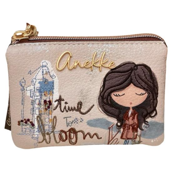 Immagine di ANEKKE Pochette porta tutto con divisori e anello porta chiavi interno 43709010