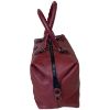 Immagine di GABS BORSA DONNA SHOPPER Sacca ZAINO DA SPALLA trasform in PELLE ROSSO G3 L PLUS