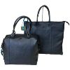 Immagine di GABS BORSA DONNA SHOPPER Sacca ZAINO DA SPALLA trasform in PELLE NERO G3 L PLUS