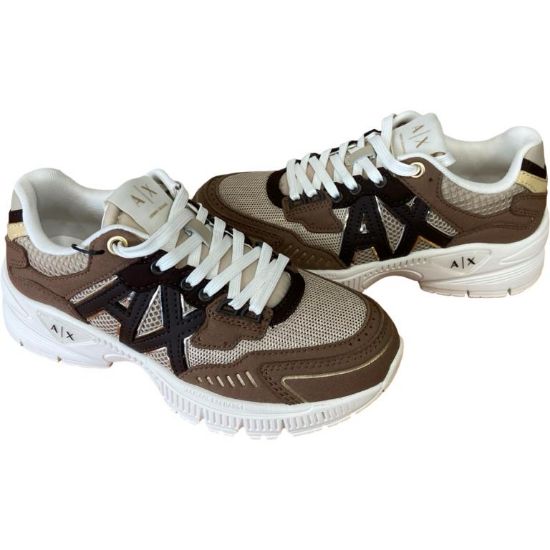 Immagine di ARMANI EXCHANGE SCARPE donna Sneaker Marionette Marrone Multicolor XW2153