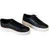 Immagine di ARMANI EXCHANGE SCARPE donna Sneakers Chunky in pelle Gold Logo Charms XW3065