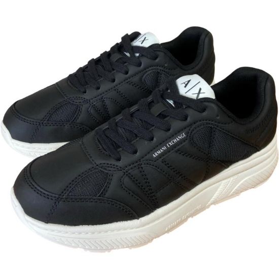 Immagine di ARMANI EXCHANGE SCARPE Uomo Sneakers in pelle Black XM3650