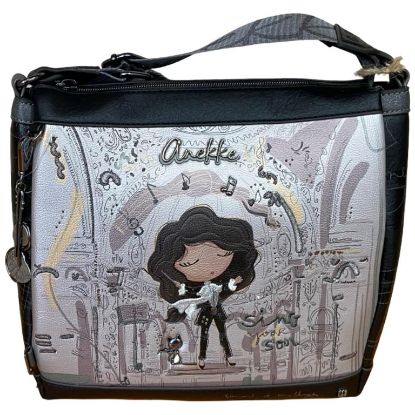 Immagine di ANEKKE Borsa Donna Bandoliera Media da spalla con tracolla e tasche org 43803039