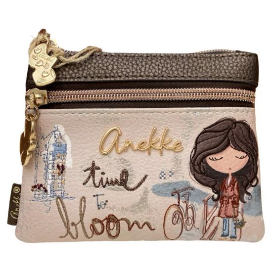 Immagine di ANEKKE Pochette porta tutto Astuccio con 2 divisori chiusi da zip 43709002