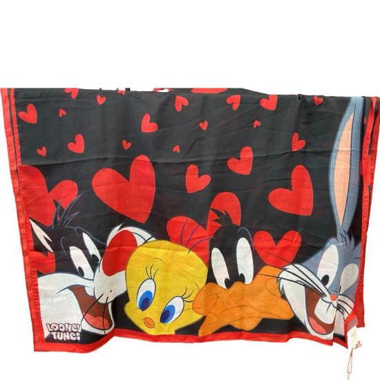 Immagine di BRACCIALINI Donna Looney Tunes Sciarpina Foulard da collo in tessuto LTFR35