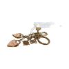 Immagine di GUESS PORTA CHIAVI KEYCHAIN ad anello CUORE love PORTAFORTUNA RW7589